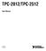 TPC-2012/TPC-2512 User Manual