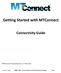 Getting Started with MTConnect