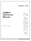 Version ZABBIX Reference Manual ZABBIX. Revision: Copyright by Alexei Vladishev