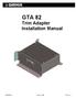 GTA 82 Trim Adapter Installation Manual