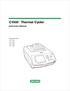 C1000 Thermal Cycler Instruction Manual