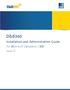 D&B360. Installation and Administration Guide. for Microsoft Dynamics CRM. Version 3.0
