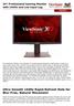 24 Professional Gaming Monitor with 144Hz and Low Input Lag XG2401 Ultra Smooth 144Hz Rapid Refresh Rate for Blur-Free, Natural Movement