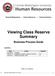Viewing Class Reserve Summary