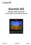 Garmin G5 Electronic Flight Instrument Part 23 AML STC Installation Manual