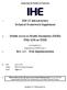 IHE IT Infrastructure Technical Framework Supplement. Mobile access to Health Documents (MHD) With XDS on FHIR. Rev. 2.3 Trial Implementation