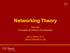 Networking Theory CSCI 201 Principles of Software Development
