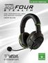 For: Xbox One I Mobile Gaming HIGH PERFORMANCE XBOX ONE GAMING HEADSET USER GUIDE. Designed for