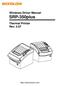 Windows Driver Manual SRP-350plus Thermal Printer Rev. 2.07