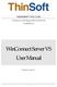 WinConnect Server VS User Manual