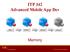 ITP 342 Advanced Mobile App Dev. Memory