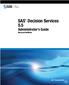SAS Decision Services 5.5