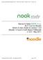 Barnes & Noble NOOK Study BLTI Tool for Moodle Admin & User Guide for version Moodle 1.9 and 2.0 with BasicLTI4Moodle v1.0.