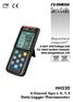 User s Guide HH520. Data Logger Thermometer. 4 Channel Type J, K, T, E. Shop online at omega.com