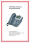 2410 Digital Telephone Instruction Booklet