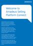 Welcome to Amadeus Selling Platform Connect