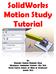 SolidWorks Motion Study Tutorial