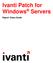Ivanti Patch for Windows Servers. Report Views Guide
