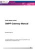 SMPP Gateway Manual. Route Mobile Limited. (Document version 1.5)