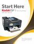 Start Here. All-in-One Printer. Print Copy Scan Fax