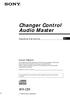 Changer Control Audio Master