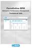 FarmOnline EPM. Enterprise Performance Management. Technical Info