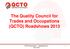 The Quality Council for Trades and Occupations (QCTO) Roadshows 2013