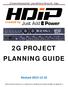2G PROJECT PLANNING GUIDE