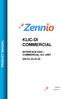KLIC-DI COMMERCIAL PRODUCT MANUAL INTERFACE KNX COMMERCIAL A/C UNIT ZN1CL-KLIC-DI. Edition 8 Version 1.6
