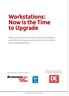 Workstations: Now is the Time to Upgrade