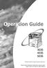 Please read the Operation Guide before using the copier Keep it close to the copier for easy reference