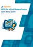 ADSL2+ 4-Port Modem Router Quick Setup Guide RTA1335