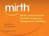 Mirth Connect and NwHIN Gateway Integration Training