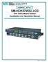 VEEMUX Series. SM-nXm-DVI(A)-LCD DVI Video Matrix Switch Installation and Operation Manual