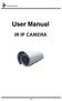 User Manual IR IP CAMERA