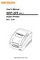 User's Manual. SRP-275 Ver.2. Impact Printer Rev
