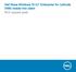 Dell Wyse Windows 10 IoT Enterprise for Latitude 3480 mobile thin client. BIOS upgrade guide