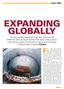 EXPANDING GLOBALLY. FOR A US$2 billion diversified