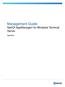 Management Guide NetIQ AppManager for Windows Terminal Server. April 2016