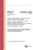 ITU-T G.7042/Y.1305 (03/2006) Link capacity adjustment scheme (LCAS) for virtual concatenated signals