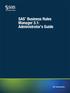 SAS Business Rules Manager 3.1: Administrator s Guide
