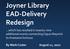 Joyner Library EAD-Delivery Redesign