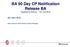 BA 90 Day CP Notification Release BA Targeted for delivery 10 th July 2016