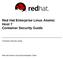 Red Hat Enterprise Linux Atomic Host 7 Container Security Guide