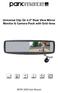 Universal Clip On 4.3 Rear View Mirror Monitor & Camera Pack with Grid-lines