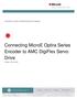 Connecting MicroE Optira Series Encoder to AMC DigiFlex Servo Drive