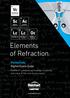Elements of Refraction.