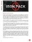 SOUNDIRON IRON PACK. Welcome to the Iron Pack series