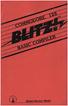BLITZ I 128. A BASIC Compiler. for. Commodore 128. from. Skyles Electric Works. Instruction Manual. Bob Skyles