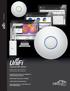 Datasheet. Enterprise WiFi System. Models: UAP, UAP-LR, UAP-Pro, UAP-Outdoor, UAP-Outdoor5. Unlimited Indoor/Outdoor AP Scalability in a